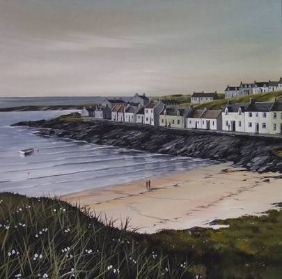 Isle of Islay - Acrylic - 40 x 40cm