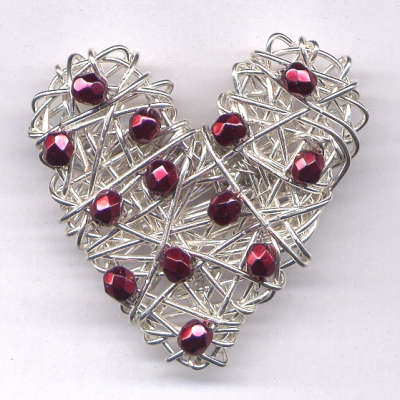 Heart Brooch