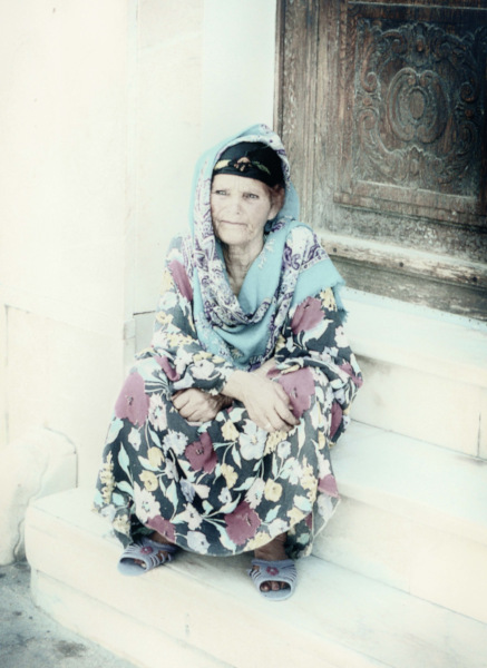 Blue Shoes, Sidi Bou Said, Tunisia - Photograph - 8 x 12ins