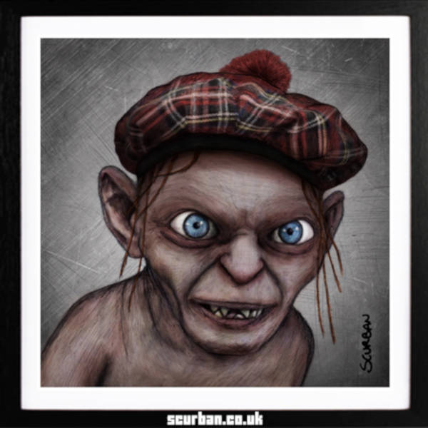 Scottish Gollum Lord Rings